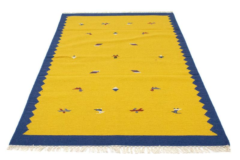 Kelim Teppich - Trendy 180 x 120 cm - gelb