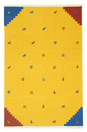 Kelim Teppich - Trendy 300 x 200 cm - gelb