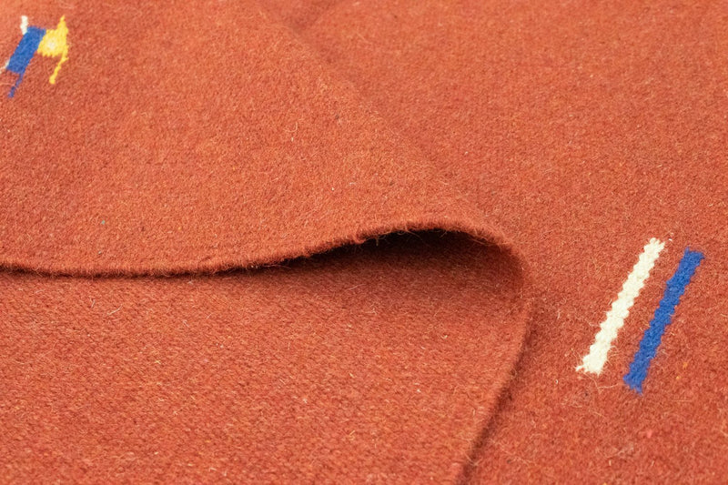 Kelim Teppich - Trendy 180 x 120 cm - rot