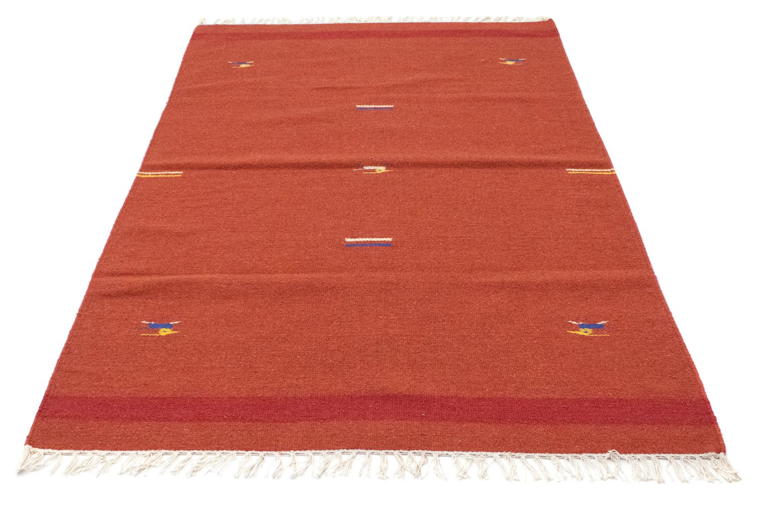 Kelim Teppich - Trendy 180 x 120 cm - rot
