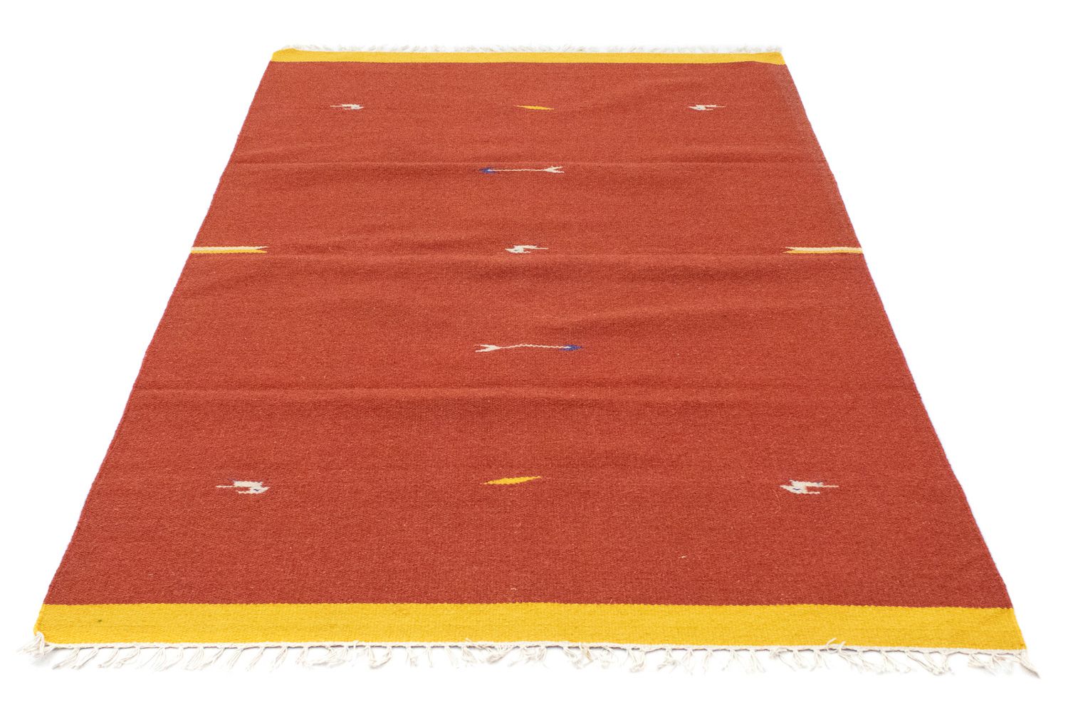 Kelim Teppich - Trendy 180 x 120 cm - rot