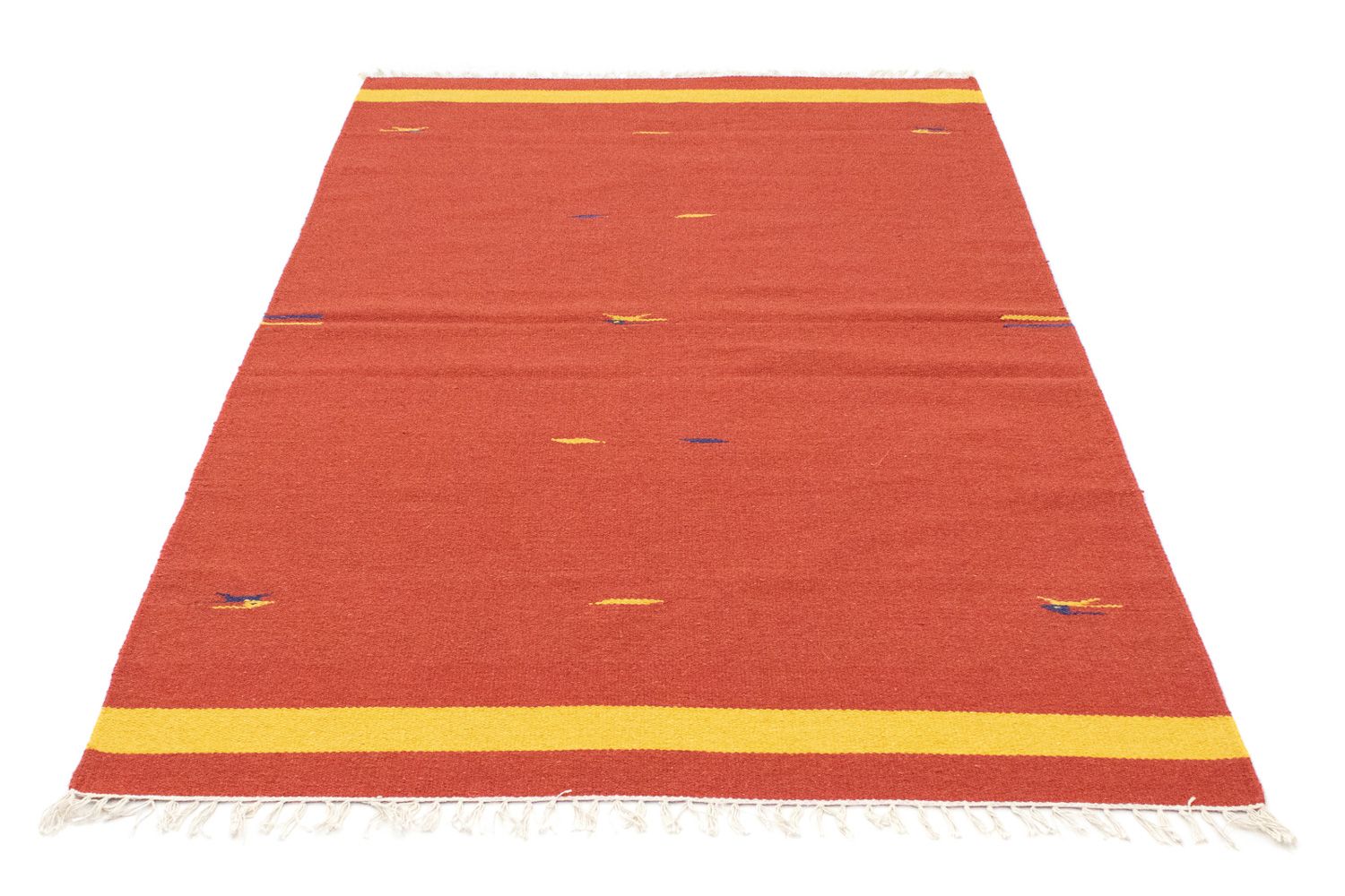 Kelim Teppich - Trendy 180 x 120 cm - rot