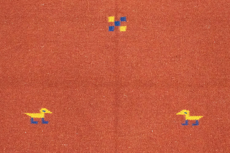 Kelim Teppich - Trendy 180 x 120 cm - rot
