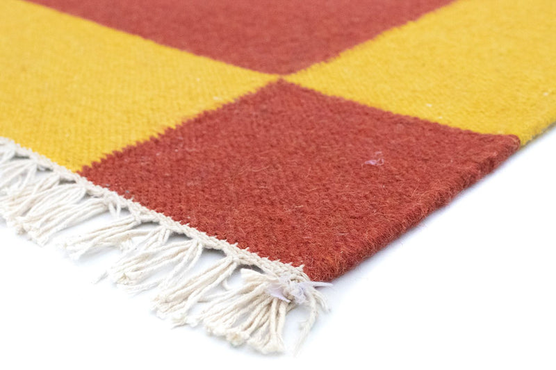 Kelim Teppich - Trendy 180 x 120 cm - rot
