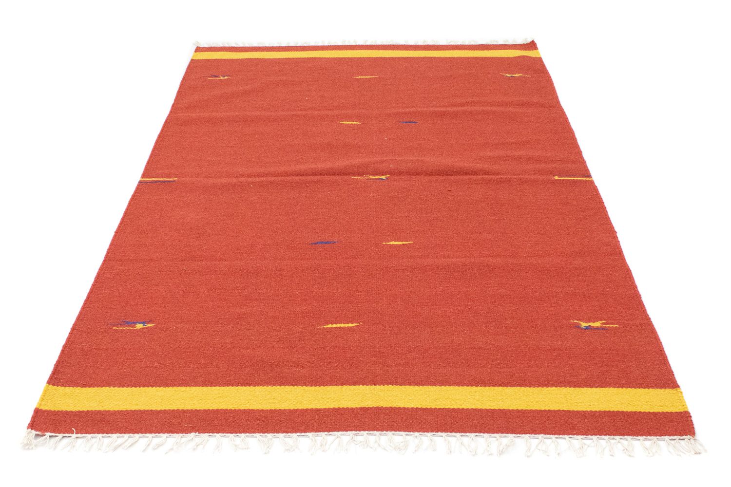 Kelim Teppich - Trendy 180 x 120 cm - rot