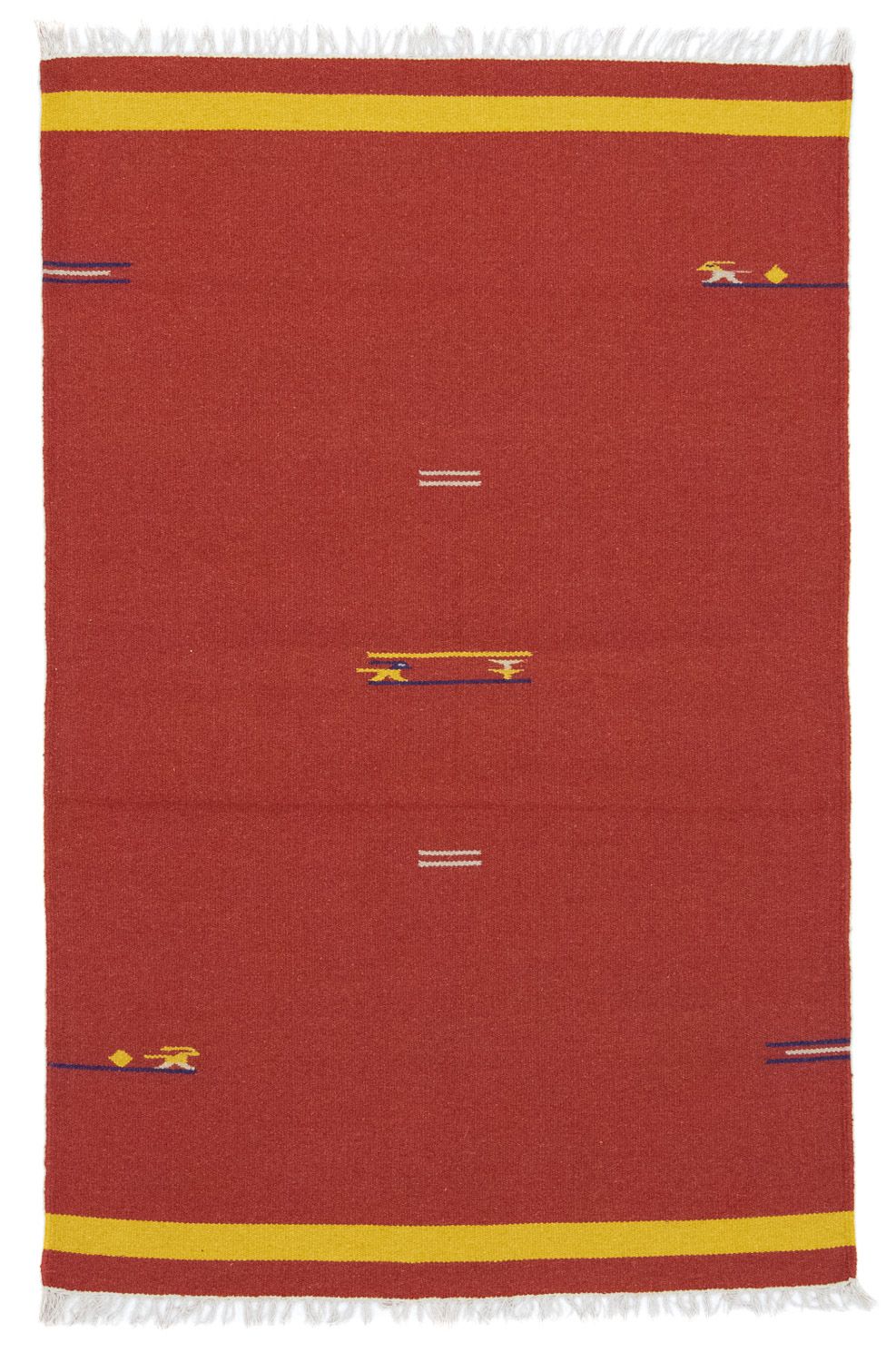 Kelim Teppich - Trendy 180 x 120 cm - rot