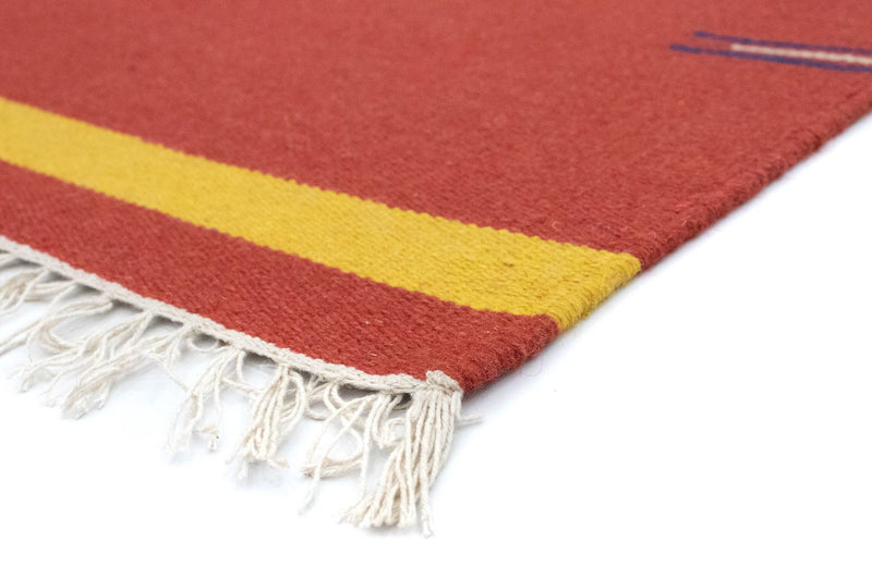 Kelim Teppich - Trendy 180 x 120 cm - rot