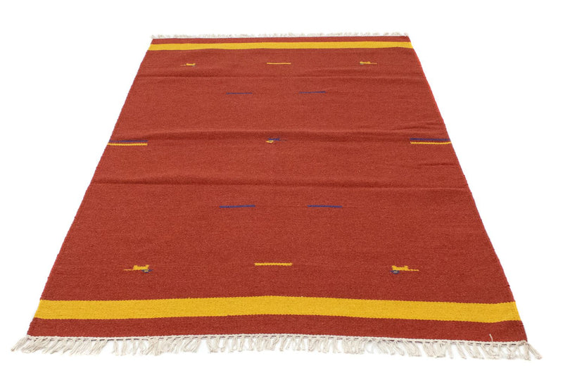 Kelim Teppich - Trendy 180 x 120 cm - rot