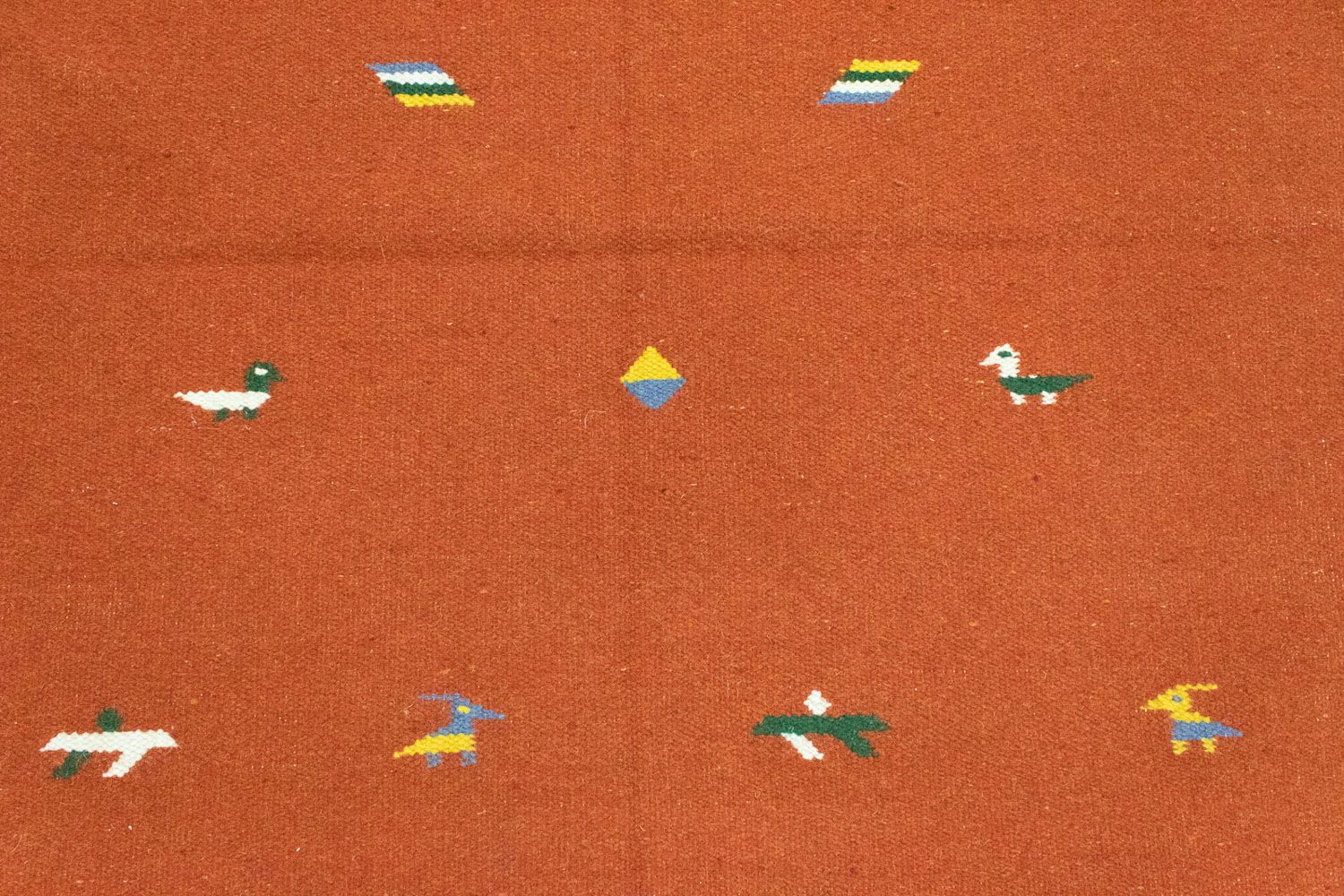 Kelim Teppich - Trendy 180 x 120 cm - orange