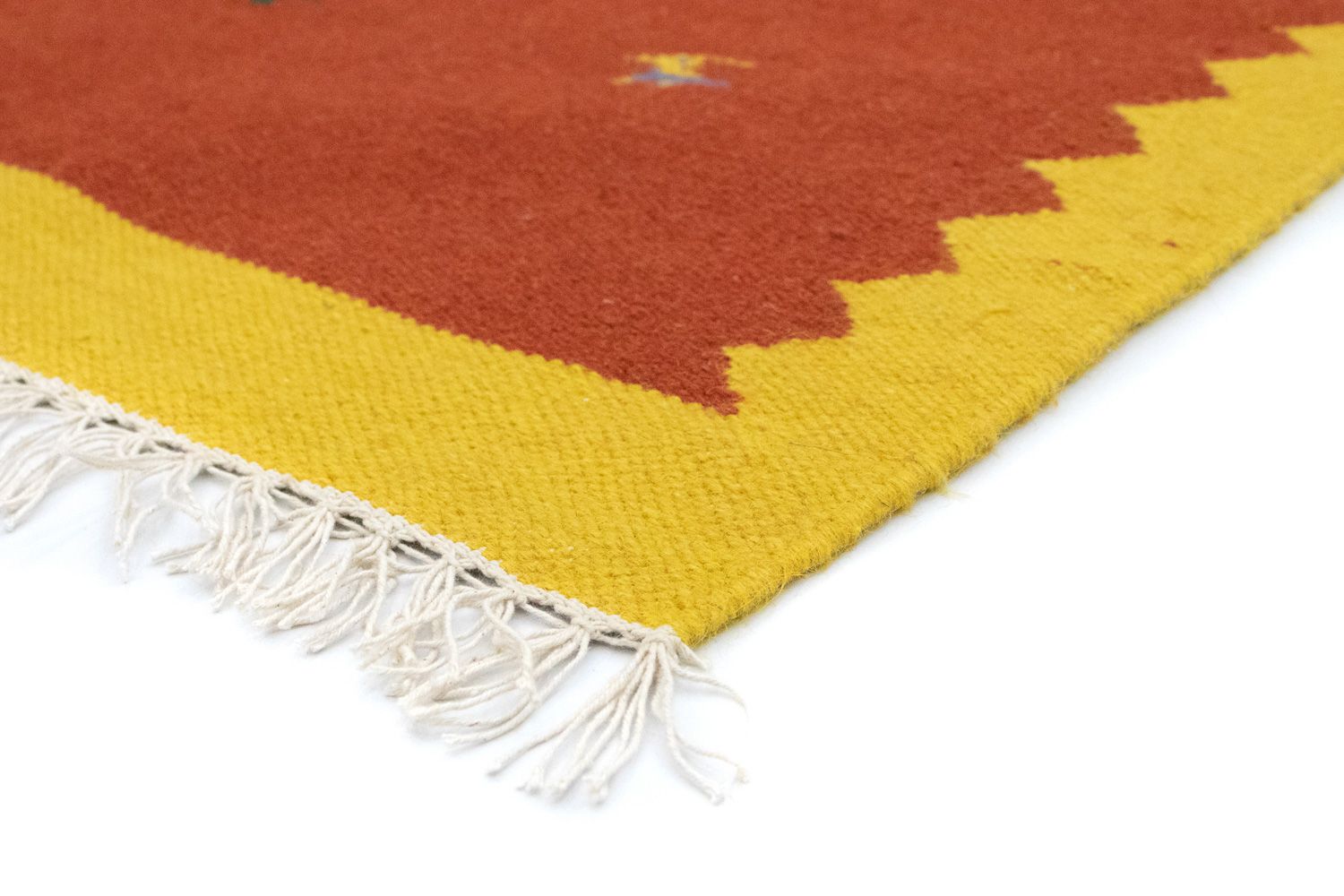 Kelim Teppich - Trendy 180 x 120 cm - orange