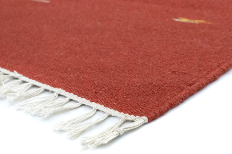Kelim Teppich - Trendy 180 x 120 cm - rot