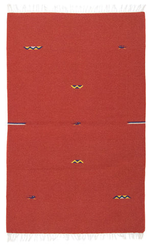 Kelim Teppich - Trendy 180 x 120 cm - rot