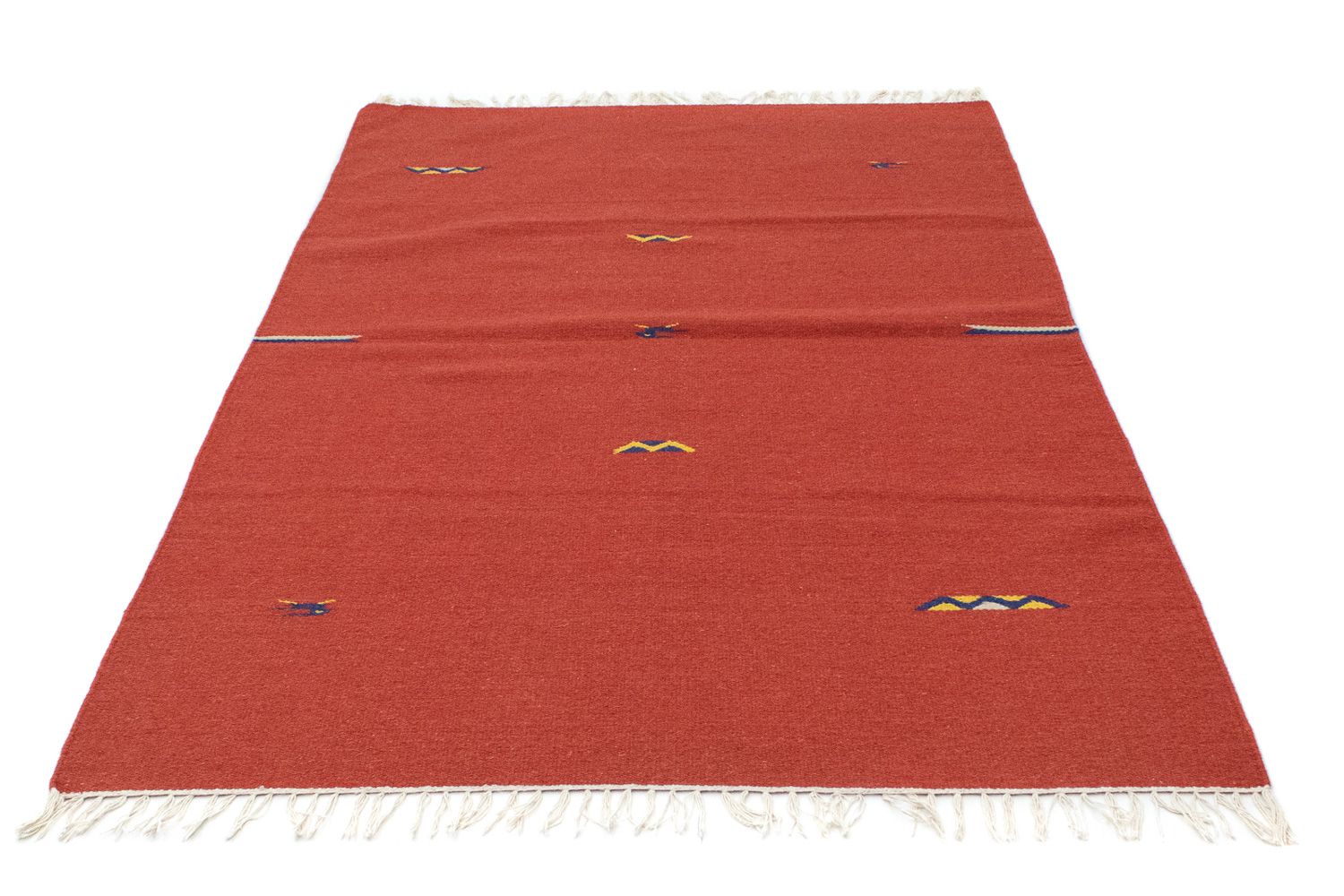 Kelim Teppich - Trendy 180 x 120 cm - rot