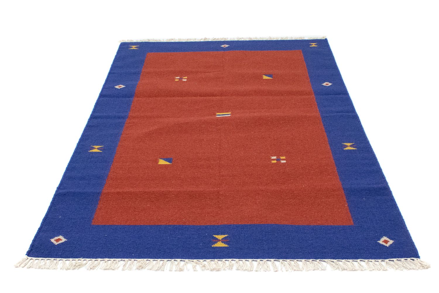 Kelim Teppich - Trendy 180 x 120 cm - rot
