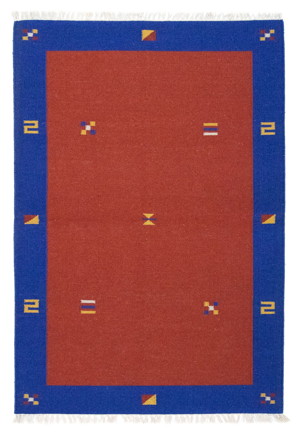 Kelim Teppich - Trendy 180 x 120 cm - rot
