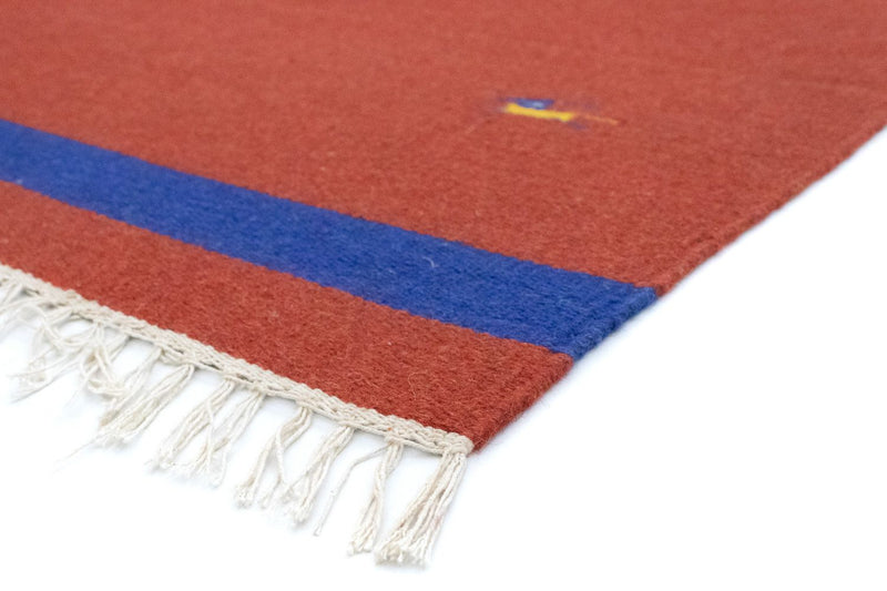 Kelim Teppich - Trendy 180 x 120 cm - rot