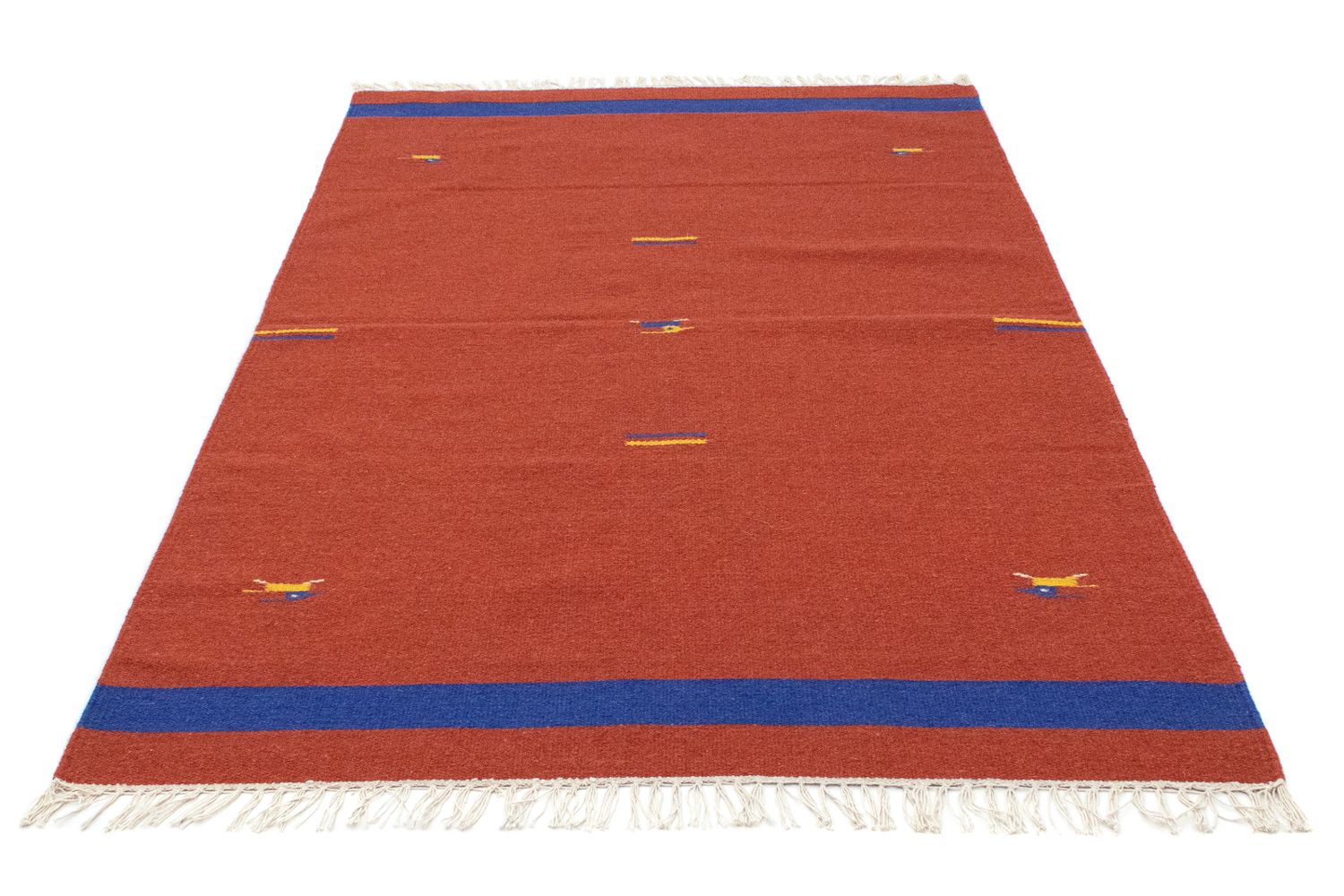 Kelim Teppich - Trendy 180 x 120 cm - rot