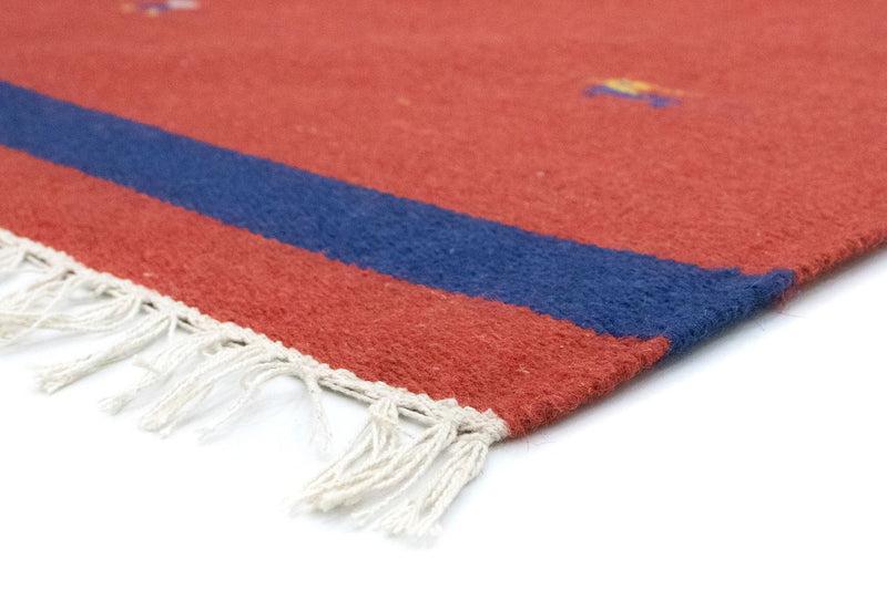 Kelim Teppich - Trendy 180 x 120 cm - rot