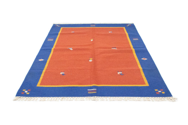 Kelim Teppich - Trendy 200 x 140 cm - orange