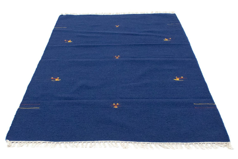 Kelim Teppich - Trendy 180 x 120 cm - blau