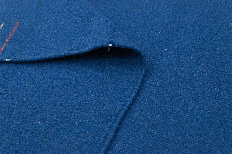 Kelim Teppich - Trendy 180 x 120 cm - blau