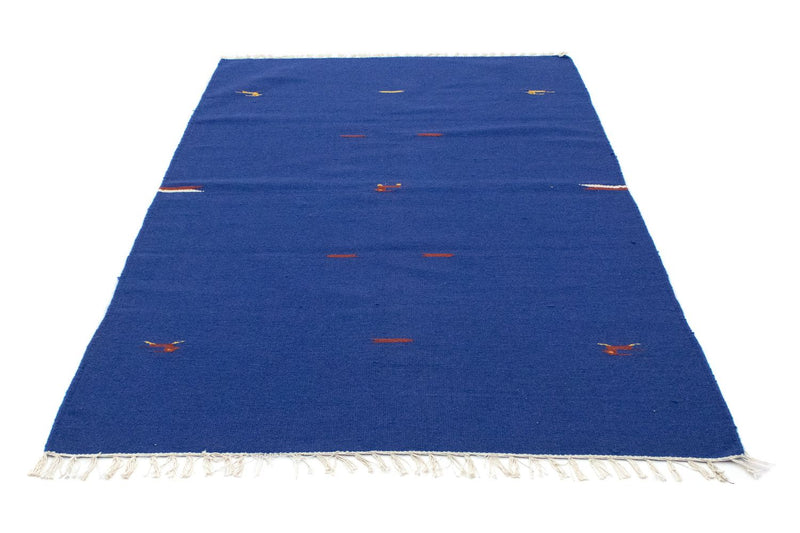 Kelim Teppich - Trendy 180 x 120 cm - blau