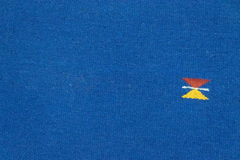 Kelim Teppich - Trendy 180 x 120 cm - blau