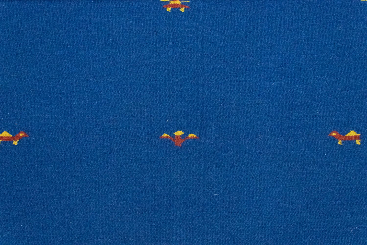 Kelim Teppich - Trendy 180 x 120 cm - blau