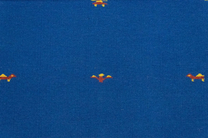 Kelim Teppich - Trendy 180 x 120 cm - blau