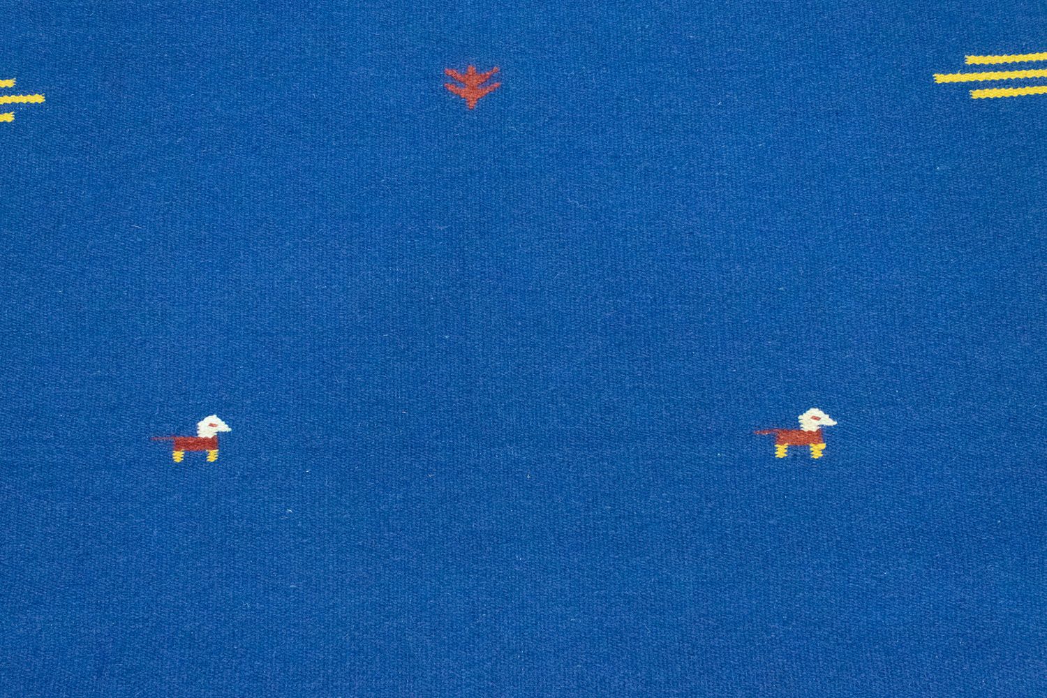 Kelim Teppich - Trendy 180 x 120 cm - blau