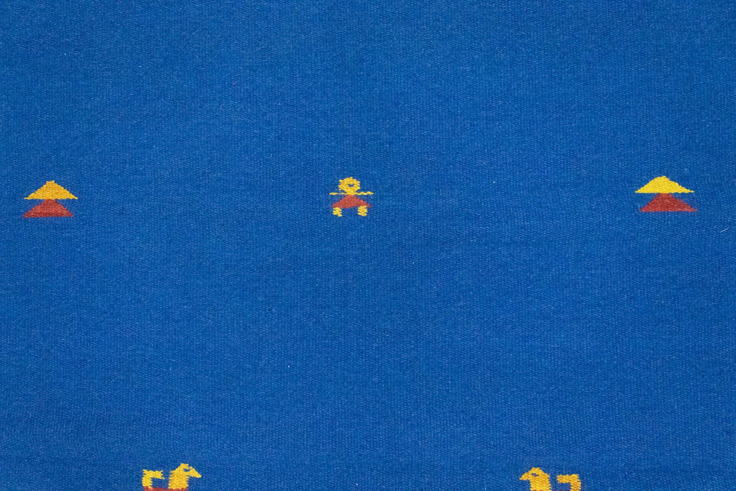 Kelim Teppich - Trendy 180 x 120 cm - blau