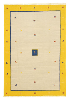 Kelim Teppich - Trendy 300 x 200 cm - beige