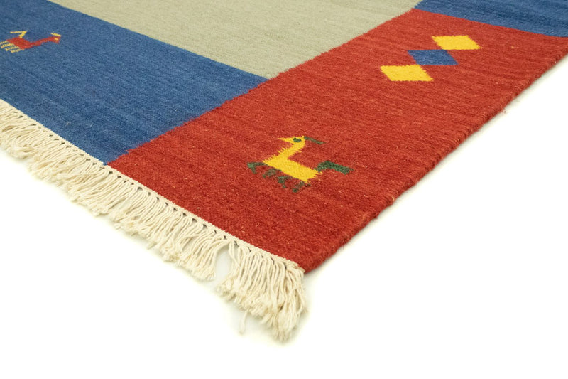 Kelim Teppich - Trendy 300 x 200 cm - grün