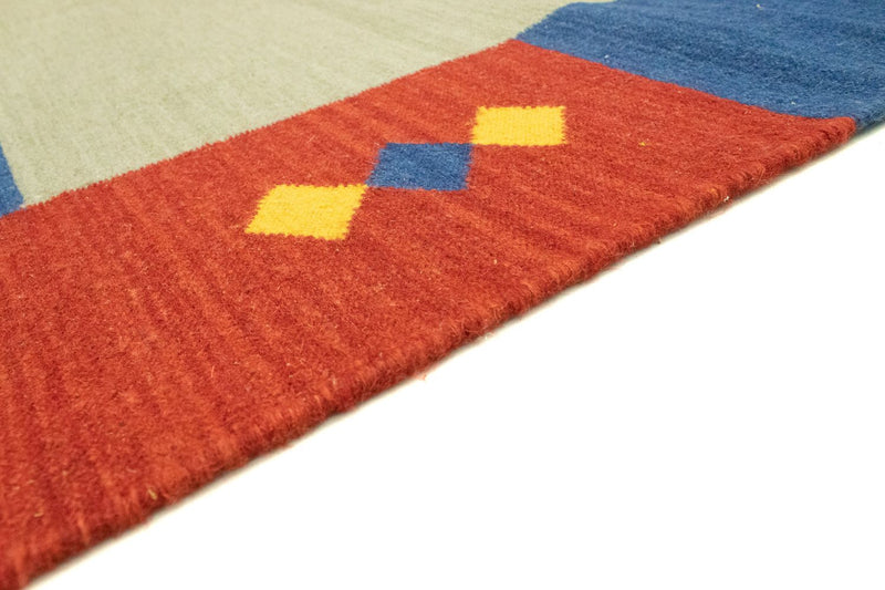 Kelim Teppich - Trendy 300 x 200 cm - grün