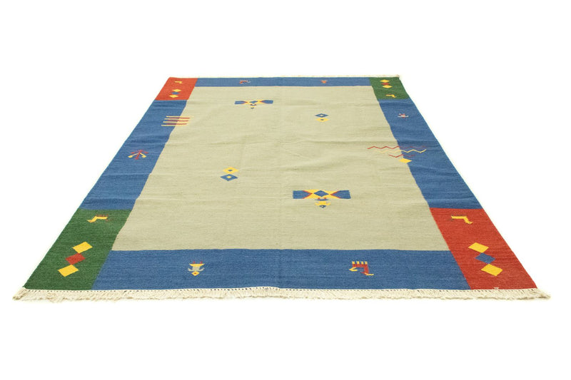 Kelim Teppich - Trendy 300 x 200 cm - grün