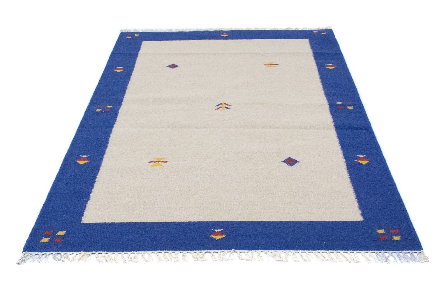Kelim Teppich - Trendy 180 x 120 cm - beige