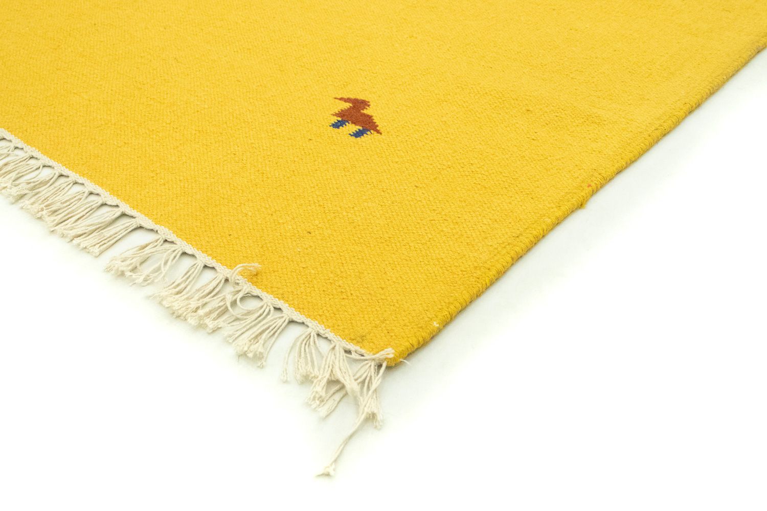 Kelim Teppich - Trendy 300 x 200 cm - gelb