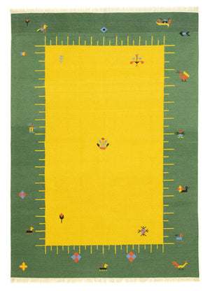 Kelim Teppich - Trendy 300 x 200 cm - gelb