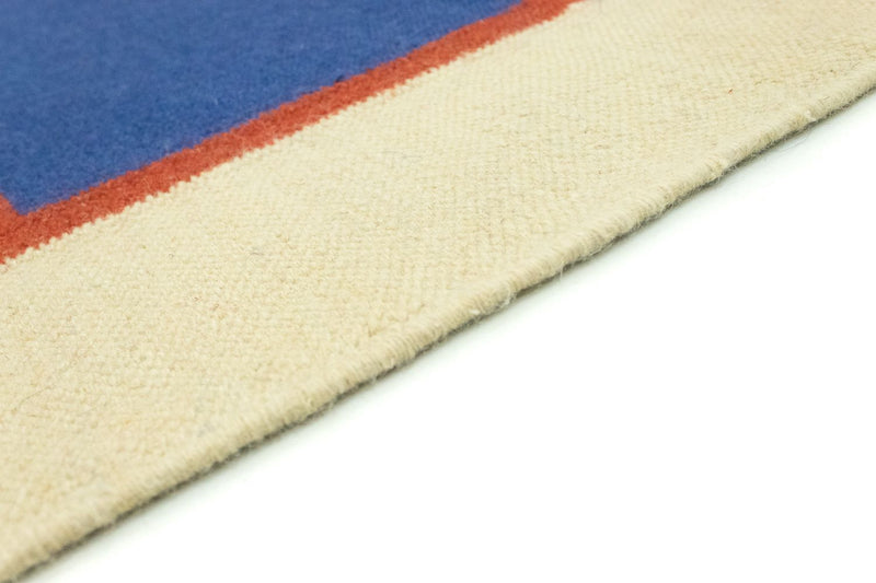 Kelim Teppich - Trendy 180 x 120 cm - blau