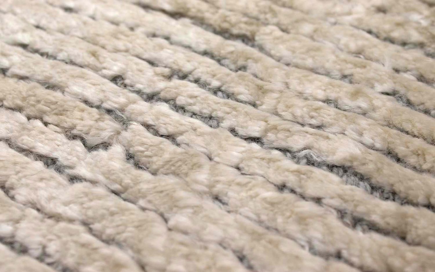 Viskose Teppich 95 x 66 cm Fußmatte