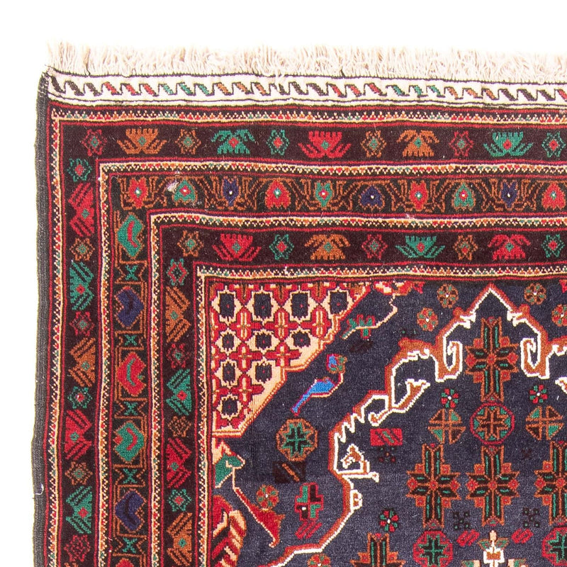 Belutsch Teppich - 205 x 123 cm - dunkelblau