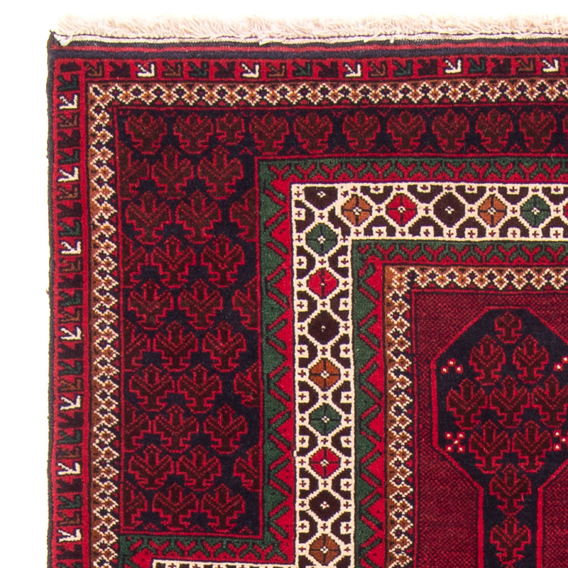 Belutsch Teppich - Gebetsteppich - 142 x 89 cm - blau