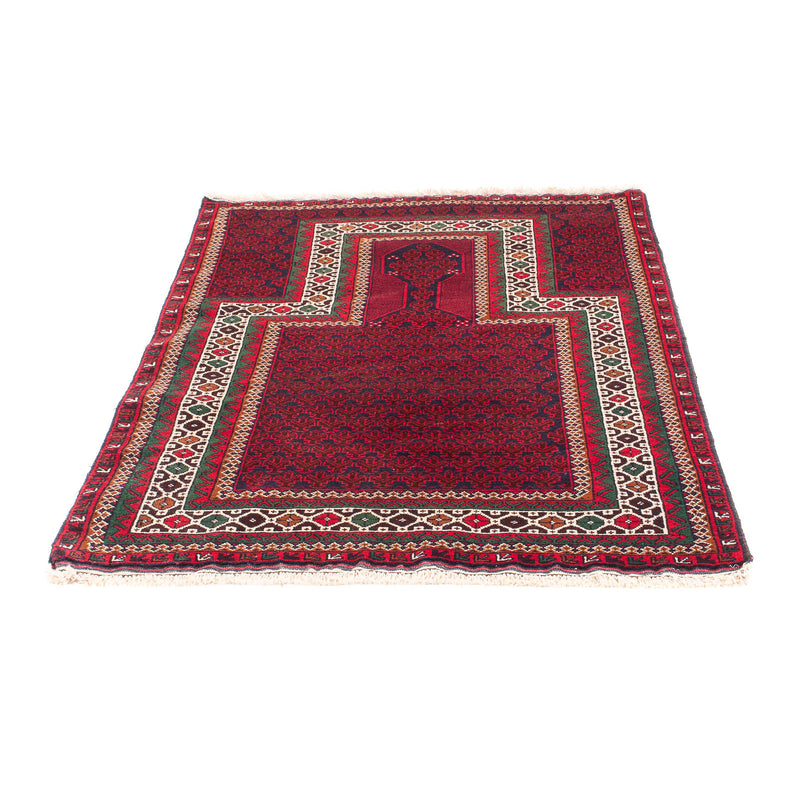 Belutsch Teppich - Gebetsteppich - 142 x 89 cm - blau