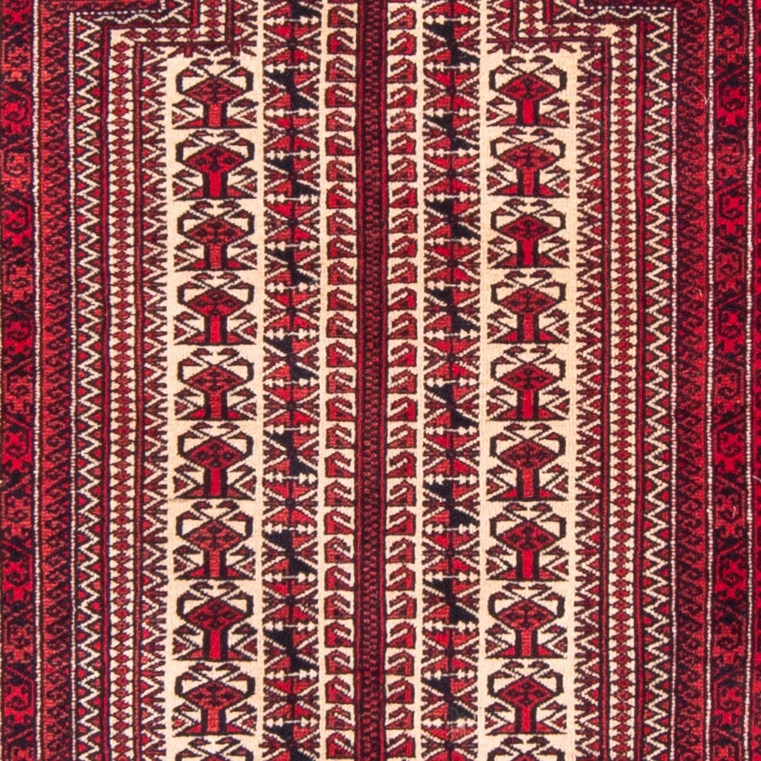 Belutsch Teppich - Gebetsteppich - 149 x 98 cm - beige