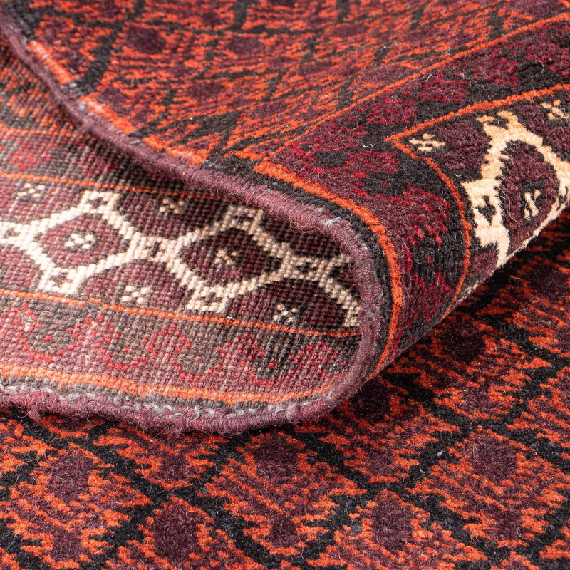 Belutsch Teppich - Gebetsteppich - 142 x 85 cm - rot