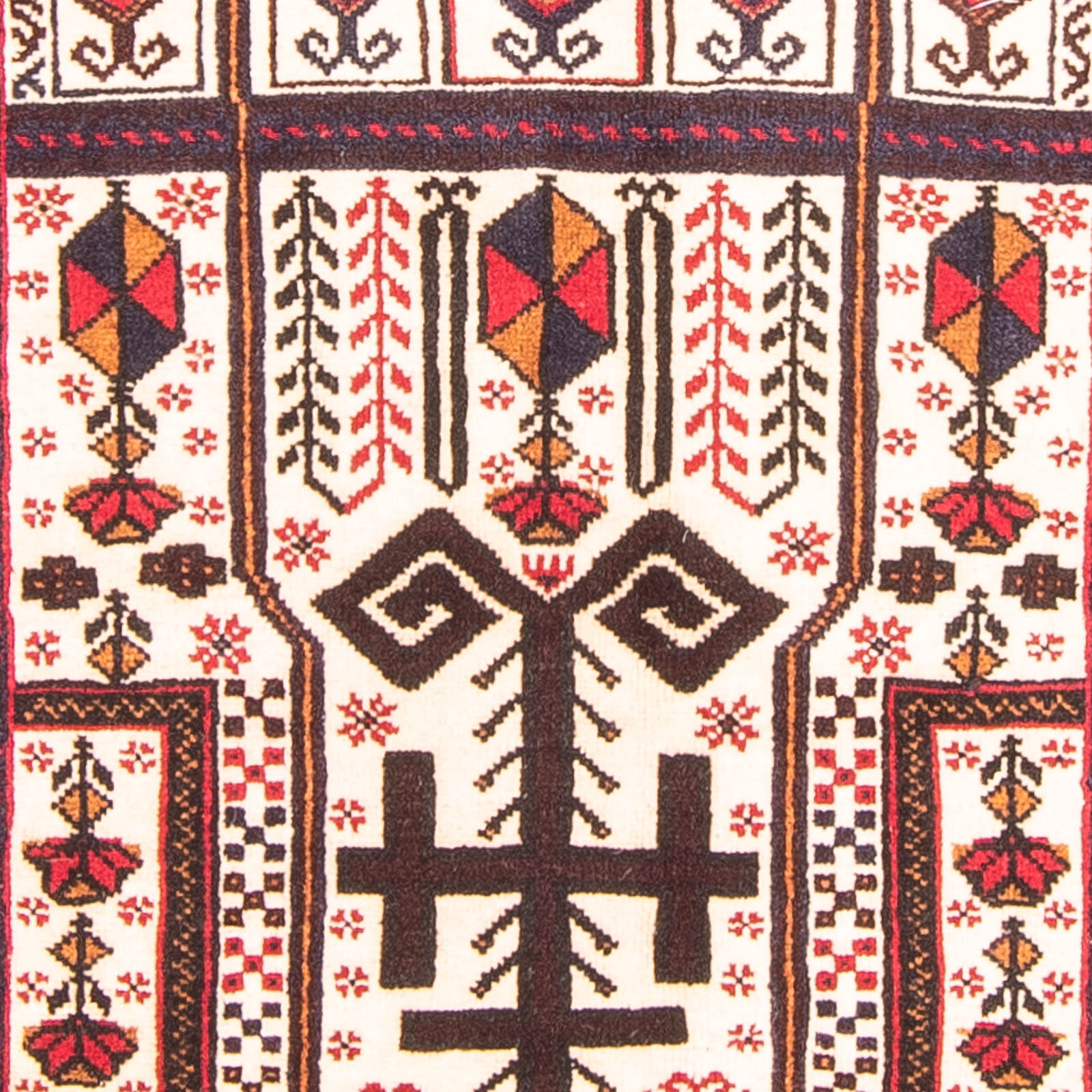 Belutsch Teppich - 150 x 95 cm - beige