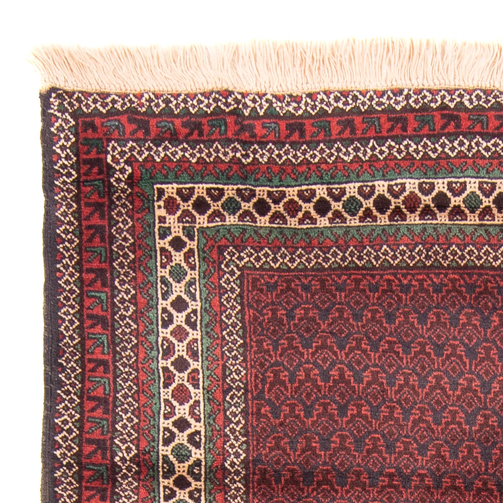 Belutsch Teppich - Gebetsteppich - 150 x 92 cm - dunkelblau