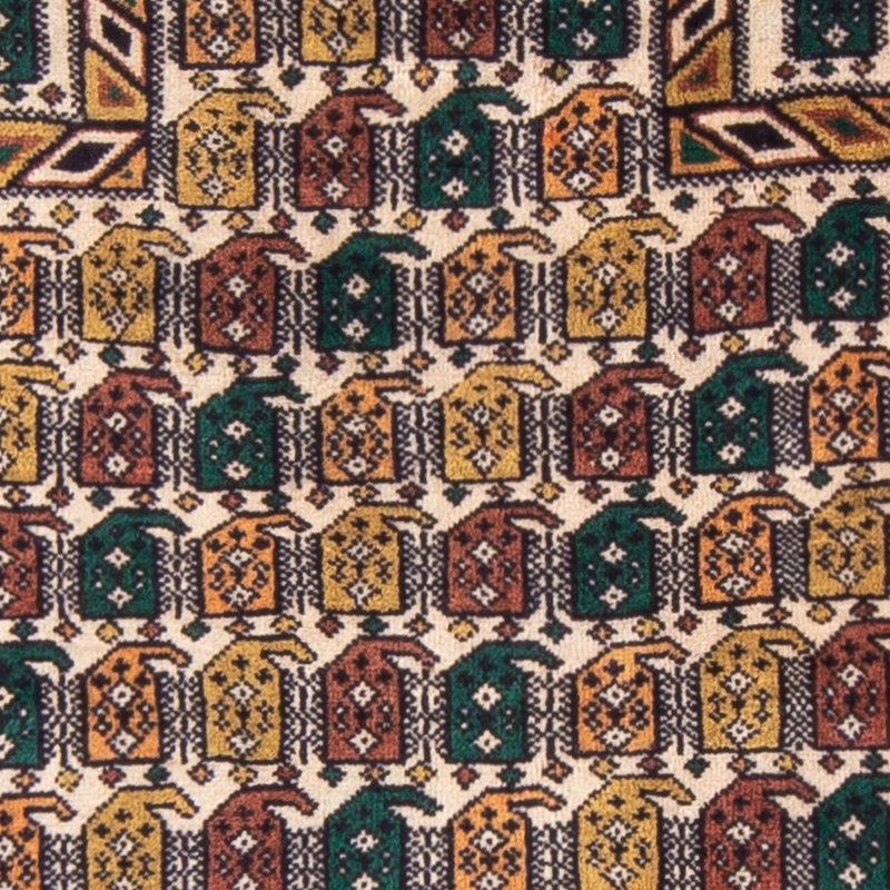 Belutsch Teppich - Gebetsteppich - 126 x 82 cm - mehrfarbig