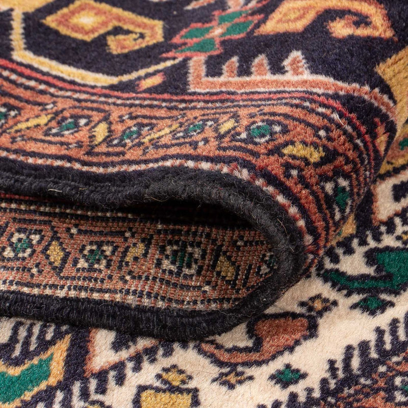 Belutsch Teppich - Gebetsteppich - 126 x 82 cm - mehrfarbig