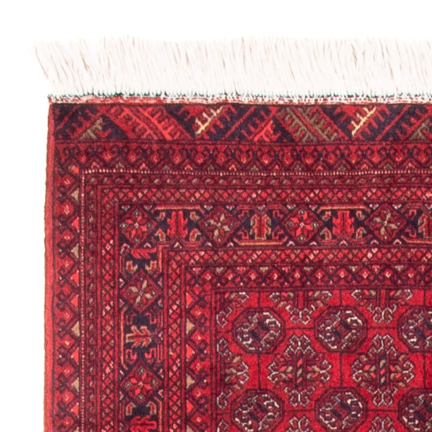 Läufer Afghan - Buchara - 290 x 80 cm - rot